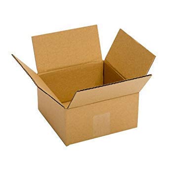 PackXpress 3-Ply Brown Corrugated Carton Box (4.5 × 4.5 × 2 Inch) | Kraft Shipping & Cardboard Packaging Box